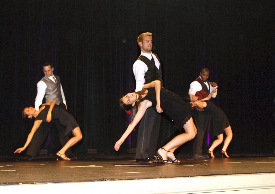 First-year students go “Dancing with the Stars.” (photo by Anne Rayner)