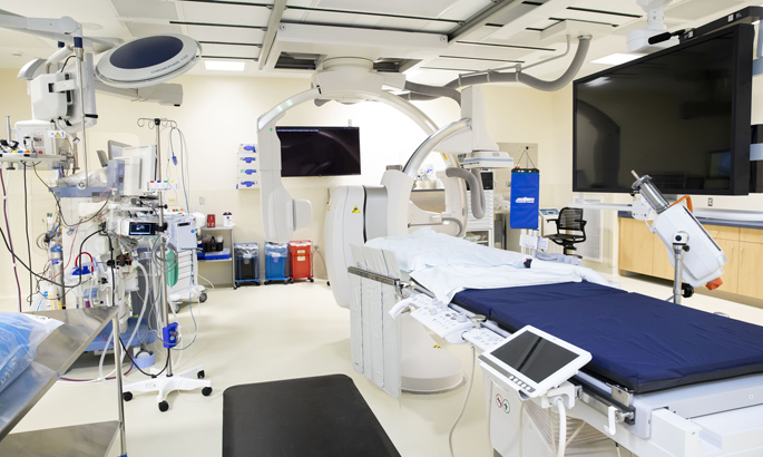 The new cardiac catheterization lab at Monroe Carell Jr. Children’s Hospital at Vanderbilt features expanded space to better meet growing procedure volumes.