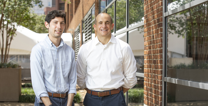 Research by Christopher Peek, PhD, left, Jim Cassat, MD, PhD, and their colleagues reveals how gut inflammation leads to bone loss.