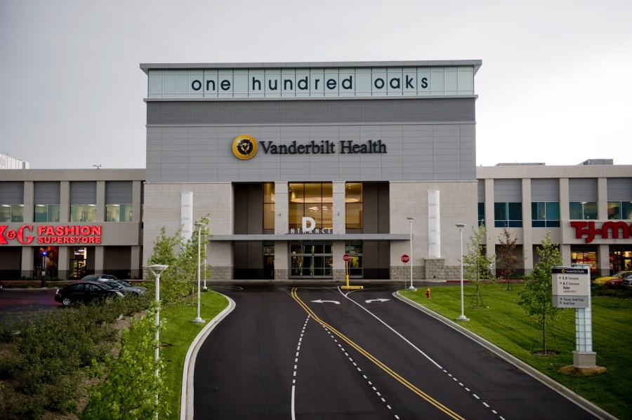 Several outpatient clinics now call Vanderbilt Health at One Hundred Oaks home. (photo by Joe Howell)