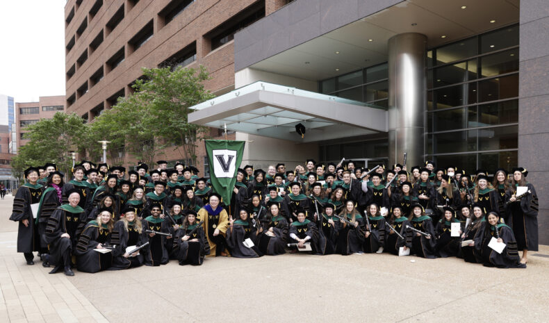 Vanderbilt University School of Medicine’s Class of 2024 (photo by Donn Jones)