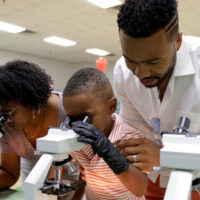 Educational event zooms in on complex world of microbes