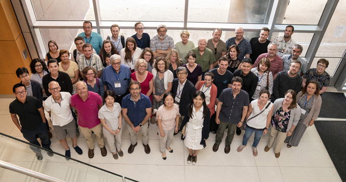 Last week’s workshop drew dozens of basement membrane scientists from around the world.