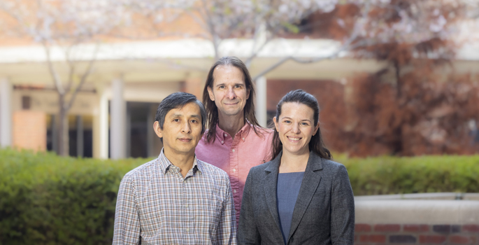 Research by Mingjian Shi, PhD, left, Jonathan Mosley, MD, PhD, Kerry Schaffer, MD, MSCI, and colleagues found that polygenic risk score does not improve prediction of aggressive prostate cancer.
