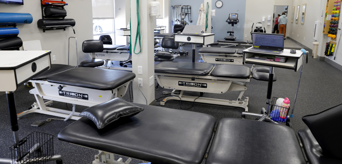 The new Vanderbilt Rehabilitation Therapy at Vanderbilt Health One Hundred Oaks provides services for Orthopaedic Physical Therapy, Pelvic Foor Rehab, and Hand Therapy for the adult population. (photo by Donn Jones)