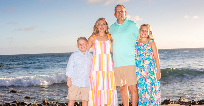 Jane Storie is one of many patients who are experiencing cognitive impairment after recovering from COVID-19. The long-term complication is also impacting her family — husband, James, daughter, Emily, and son, Andrew.