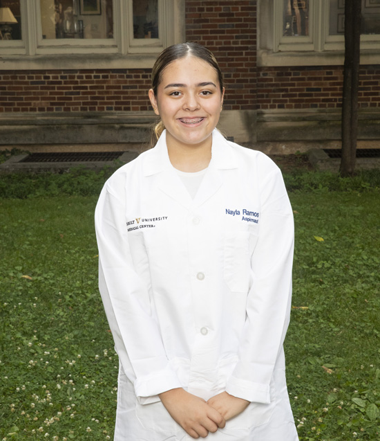 Aspirnaut student Nayla Ramos Vega, 15, wants to be a neurosurgeon.