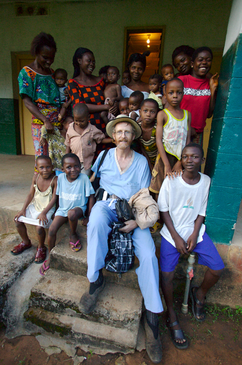 Whittaker at the Nigerian Christian Hospital.