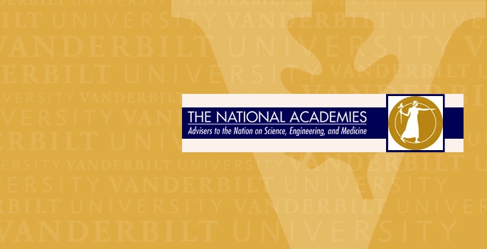 VU banner with National Academies logo