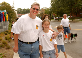 Brent Lemonds and his daughter Anna Rachel. 