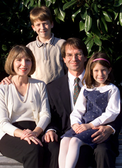 The Wathen family – Cheryl, Stephen, Mark, and Erin. (photo by Dana Johnson)