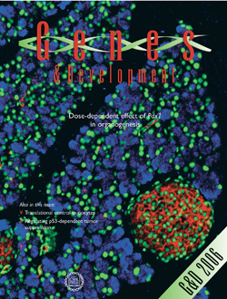Wright and colleagues' research was featured on the cover.
Cover courtesy of Cold Spring Harbor Laboratory Press