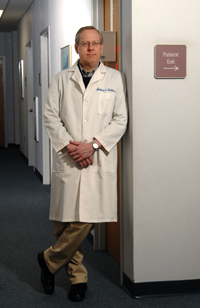 Richard Shelton, M.D., directs the Division of Adult Psychiatry. (photo by Neil Brake)