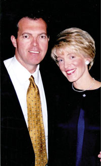 Byrne and his wife, Theresa.