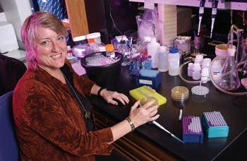 Heidi Hamm, Ph.D., CUE Biotech Inc.
photo by Anne Rayner