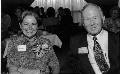 Dr. Fred Ownby and his wife Allie at the recent first annual Fred D. Ownby Lectureship in Cardiology